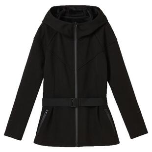 朗姿欧洲EiLEEN ELITEE法式气质翻领设计感冬季新款连帽短外套