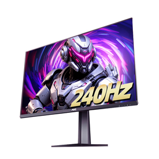 AOC24英寸1K240Hz显示器24G10ZE高刷电竞台式电脑笔记本外接屏幕