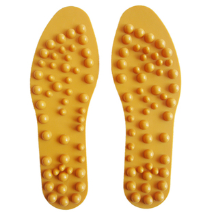 来通达樊字足底鹅卵石硅胶男女式运动磁石散步多健康负压装置鞋垫