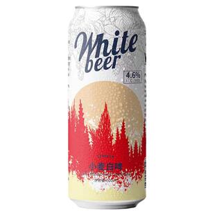 沃尼伯格精酿全麦啤酒白啤12度500ml*24瓶大罐整箱特价清仓非临期