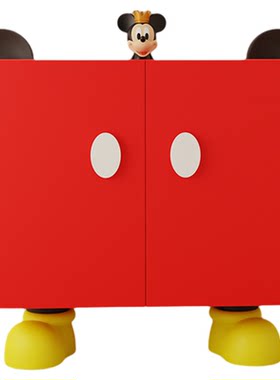 【2026新款】卡通鞋柜玄关柜一体