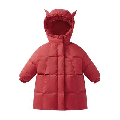 jellybaby中长款加厚保暖羽绒服