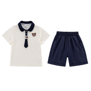 小学生校服套装夏季儿童运动会班服幼儿园园服夏装毕业拍照演出服