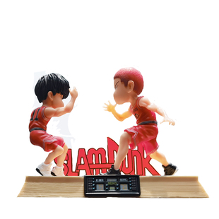 灌篮高手世纪击掌汽车摆件车内男孩篮球饰品车载卡通流川枫公仔