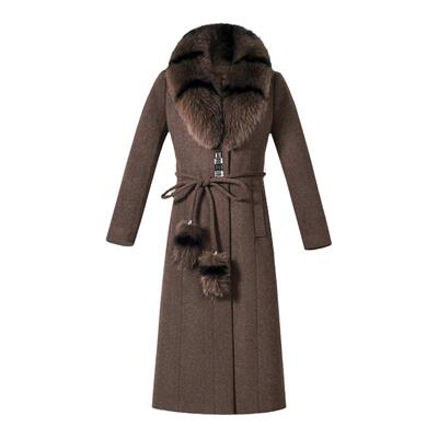 中长款羊毛呢羊绒大衣羊绒