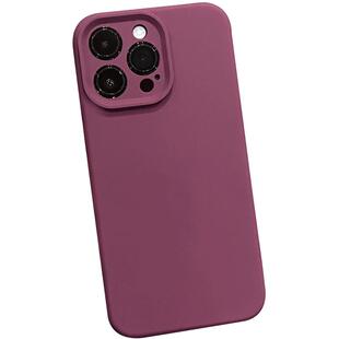 高质量液态硅胶18适用苹果14promax手机壳iphone13pro纯色梅子色17e新款16液体全包镜头15防摔保护套12女plus