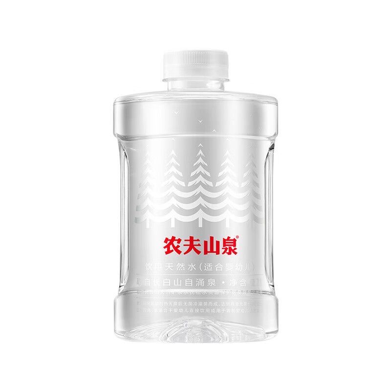 农夫山泉婴儿水天然水1L*12瓶宝宝婴幼儿天然水奶粉冷泡煲汤水