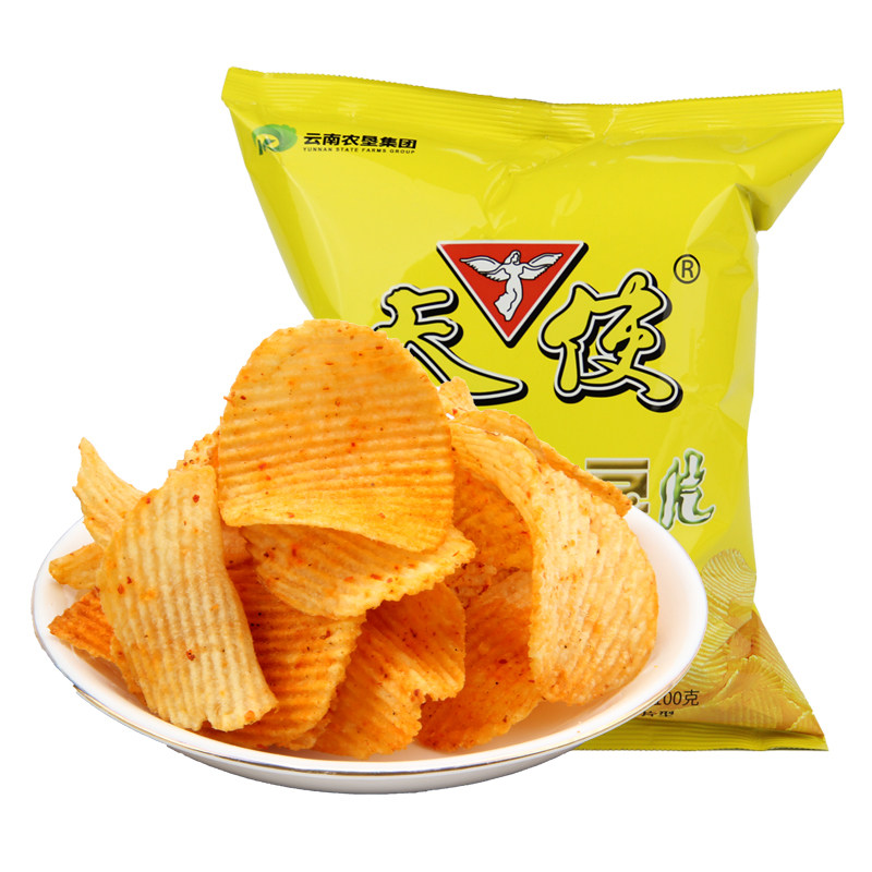 【滇狂好吃】天使土豆片100g老字号零食