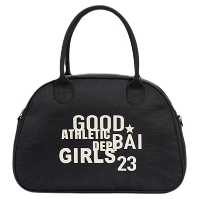 GOODBAI 23 GIRLS athletic撞色印花含肩带保龄球小包