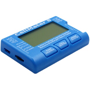 Cellmeter8 2-8S电显 电池放电器 多功能舵机测试仪 窄频测试器