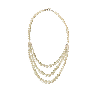 「赫伯特王妃」法式vintage复古优雅高级宫廷多层珍珠项链/锁骨链