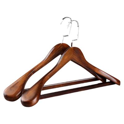 四喜复古宽肩西装实木衣架