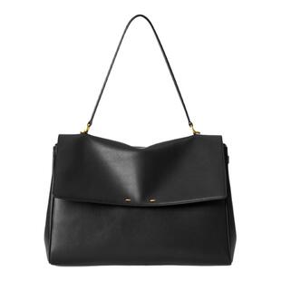 Fabrique平纹牛皮配肩带可斜挎可双肩可手提公文包女2025新款百搭