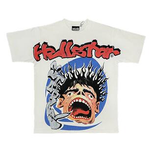 Hellstar Studios Screaming Kid Tee 字母闪片印花休闲短袖T恤