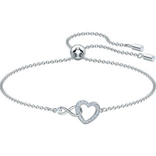 【自营】Swarovski/施华洛世奇Infinity手链简约轻奢送女友礼物