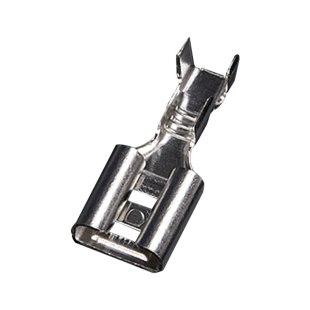 6.3插簧接线端子连接器线鼻子铜插片插拔式电线接头线耳冷压端子