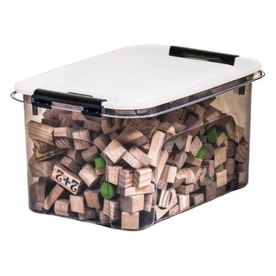 禧天龙带轮塑料整理箱