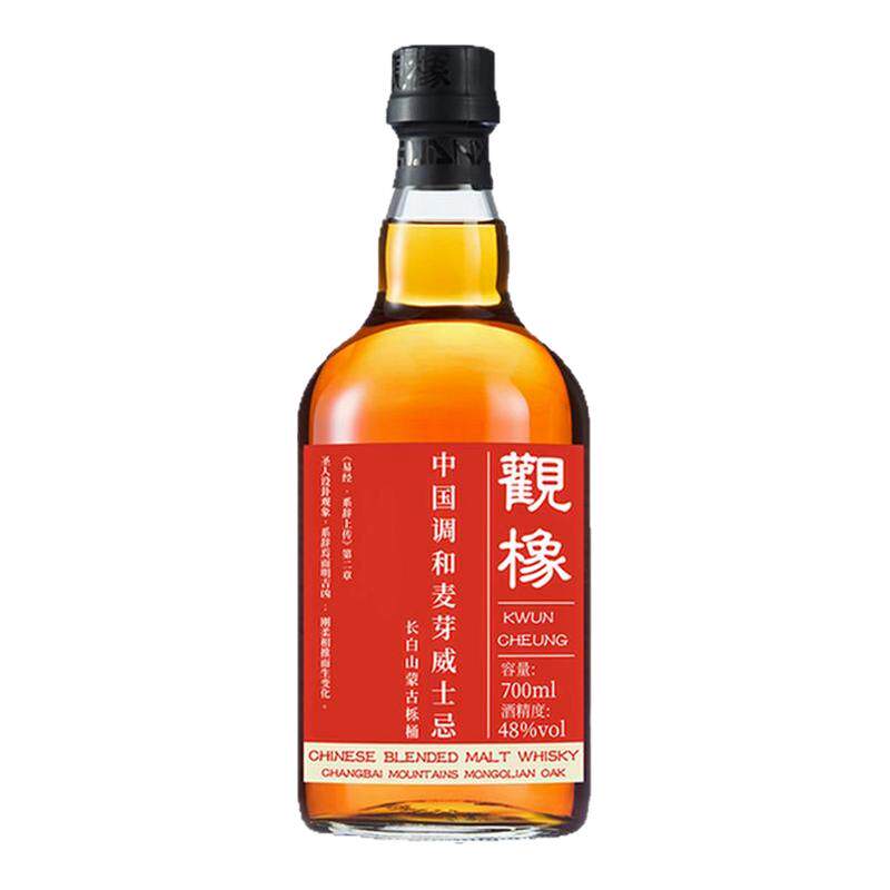 WWA赛金奖-观橡调和麦芽威士忌酒