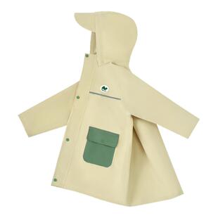 尼多熊男女童雨衣儿童防水雨披小学生专用幼儿园上学全身防暴雨