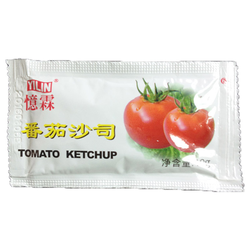 忆霖番茄沙司小包番茄酱100包薯条酱手抓饼披萨汉堡炸鸡鸡肉卷酱