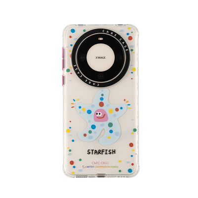CARECASE斑点海星双层印花手机壳