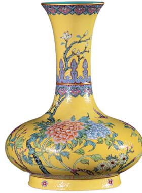 景德镇陶瓷花瓶中式客厅装饰品