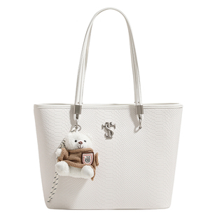 stk包包白蛇断处大容量托特包小众潮牌大学生上课通勤手提单肩包