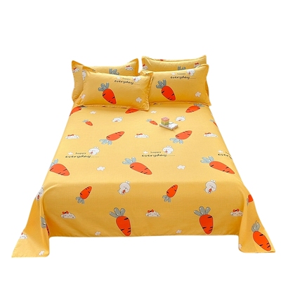 【亲肤水洗棉】卡通印花床单
