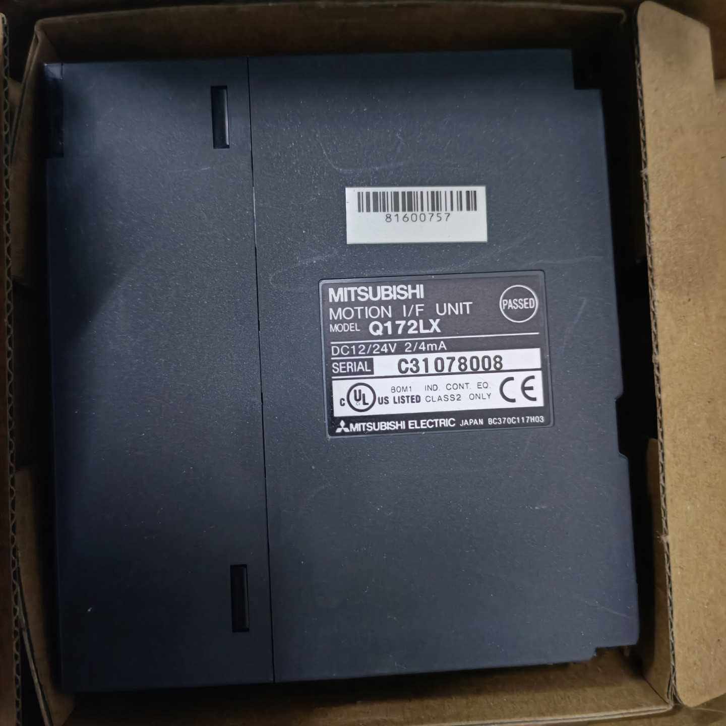 议价三菱MITSUBISHI Q172LX运动I/O模块，全新现
