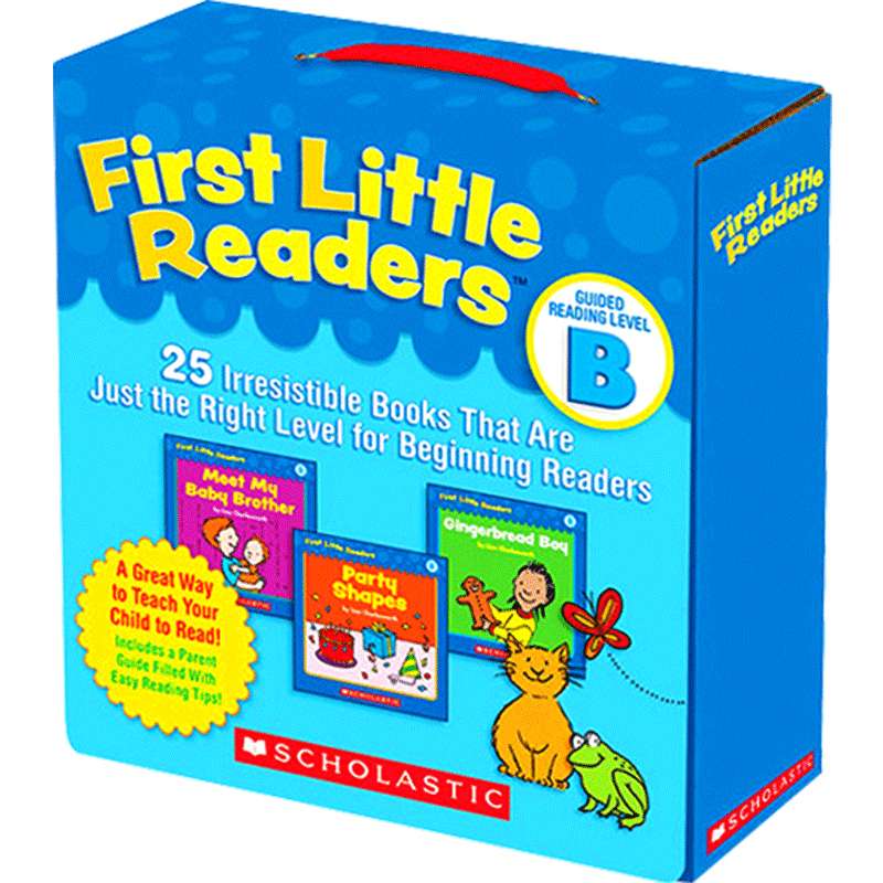 小读者系列指导性阅读家长套装B级25册 英文原版儿童读物 First Little Readers Guided Reading Level B 进口课外阅读英语书籍