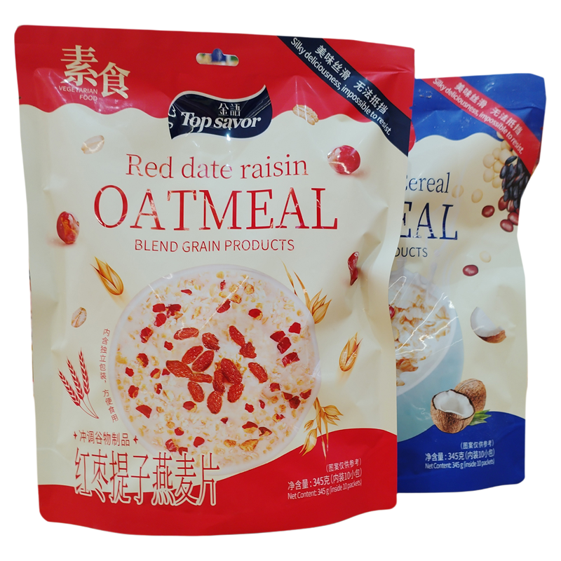 金语345g红枣提子生椰五谷燕麦片