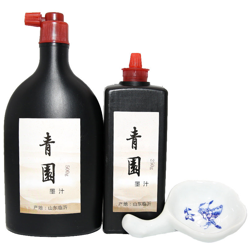 墨汁大瓶500克250克北京青园古德