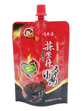 巧香婆蒜蓉辣酱105g袋装