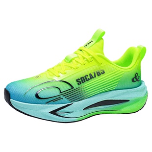 无碳板轻便跑步鞋春夏季男款鞋初中学生青少年透气超轻减震运动鞋