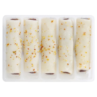 条头糕桂花条头糕血糯米糍江苏上海传统老式糕点夹心紫薯糯米糍粑