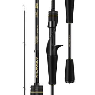 Abugarcia阿布路亚竿24款pmax sx泛用路滑竿微物马口雷强直柄鱼竿