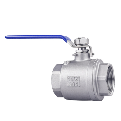 304二片式不锈钢球阀直通式包邮