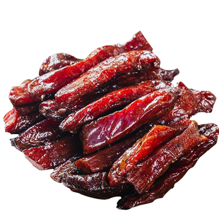 本味六村黑猪肉干巴云南特产绿春猪肉干手撕风干肉脯熟食即食零食