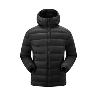 ROCKICE轻薄排骨羽绒服女款800蓬鹅绒服短款羽绒外套男户外登山服