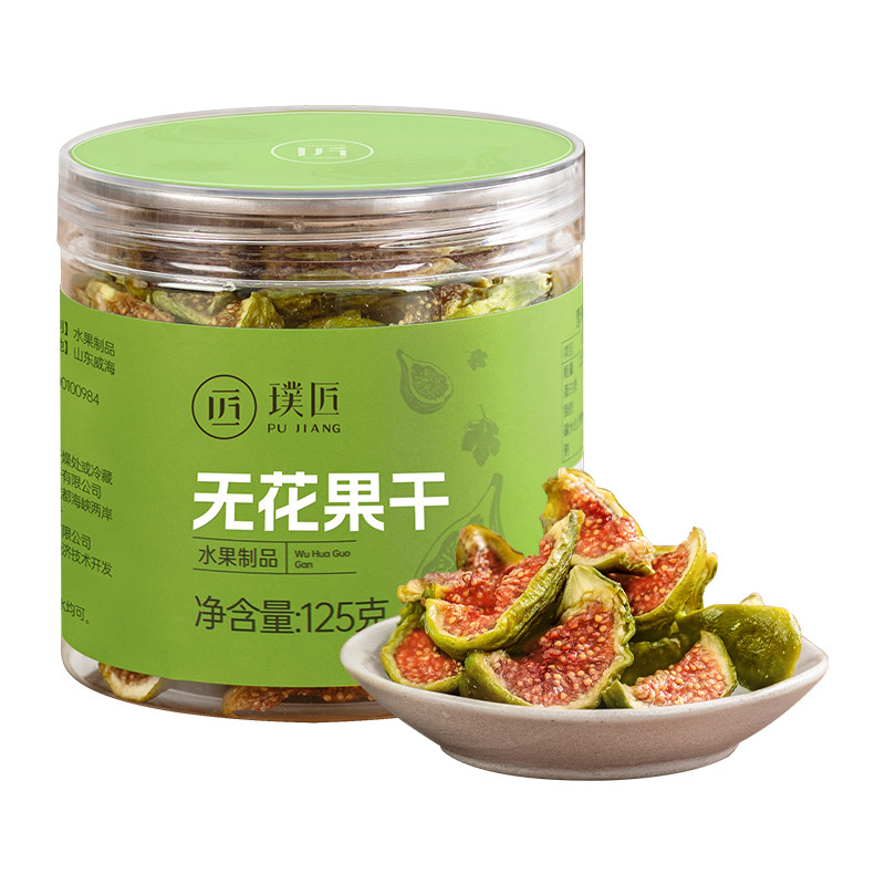 璞匠无花果干即食罐装