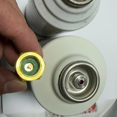 R134a selfseal 欧美汽车空调自封瓶制冷剂瓶转换接头FM1212-S