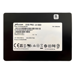 MICRON/ 镁光 5100PRO 240G SSDATA3固态 MTFDDAK240TCB 480G硬盘