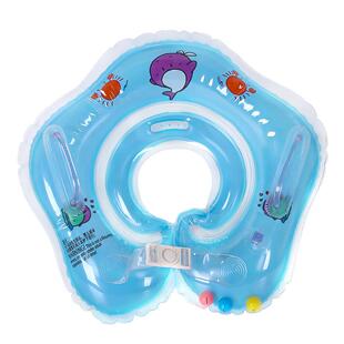 婴儿游泳圈脖圈6月宝宝洗澡小月龄新生幼儿专用颈圈加厚新年礼物