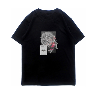 小面包T恤jojo的奇妙冒险同人周边2023年新款夏季圆领内搭纯棉T恤