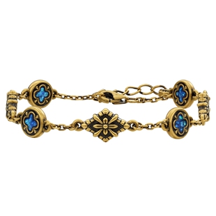 MONOOLOGUE独白链金主义鎏彩四叶草手链MR1970情人节礼物送礼