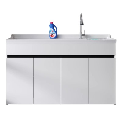 蜂窝铝阳台洗衣一体柜组合定制