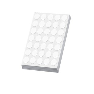 圆点纳米双面胶高粘度无痕胶小圆贴盲盒脚贴强力固定手办模型汽车DIY摆件不倒胶贴海报透明亚克力胶带点点胶