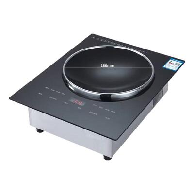 凹型凹面电磁炉嵌入式台式家用商用大功率3500W猛火电灶平面单灶