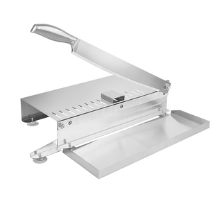 家用铡刀切骨机铡骨刀小型斩骨机商用切排骨切羊肉切草轧刀锰钢闸