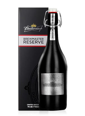 百威大师臻藏精酿啤酒798ml*6瓶